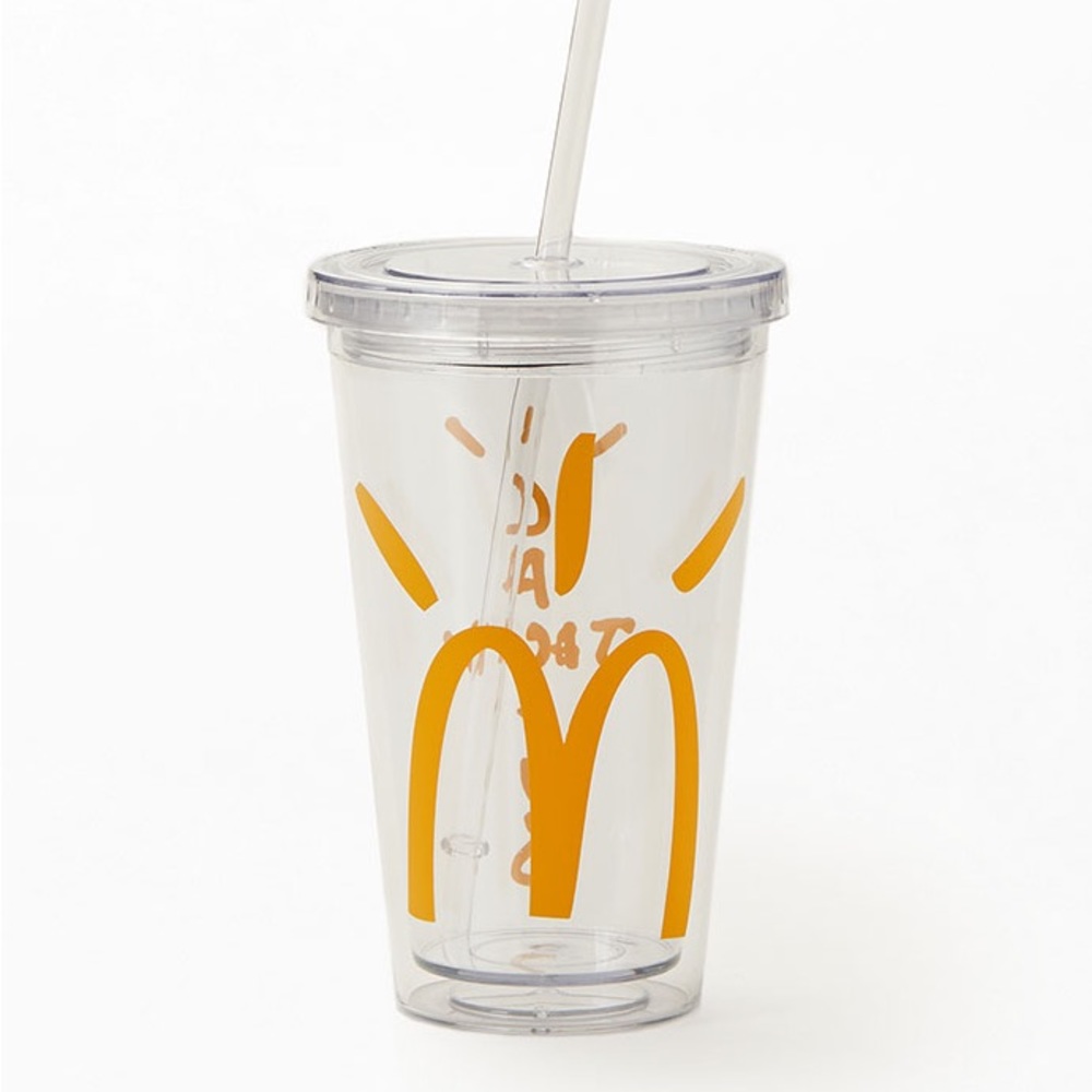 Travis Scott Cactus Jack x McDonald's CJ Arches Clear Cup